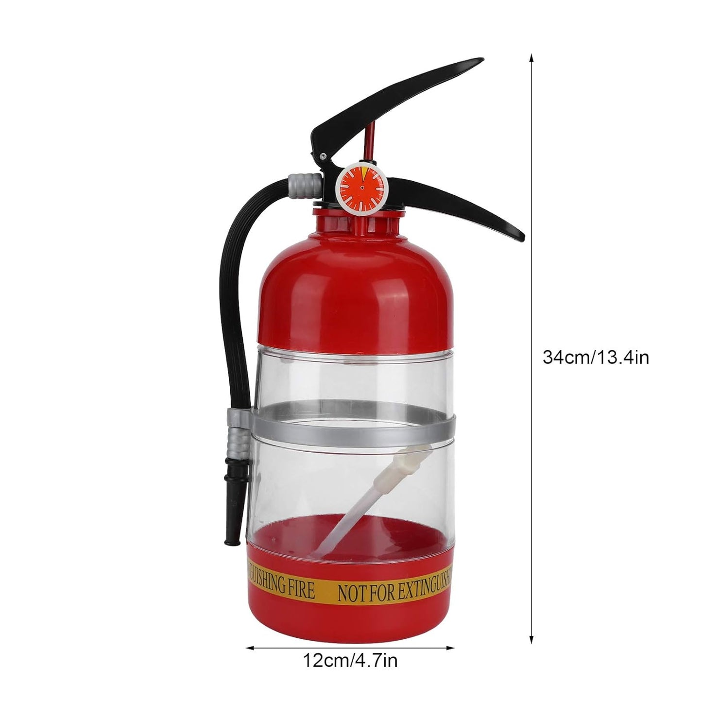 Fire Extinguisher Cocktail Shaker- Beer Dispenser Machine Bar Tool for Home Party Tool Red