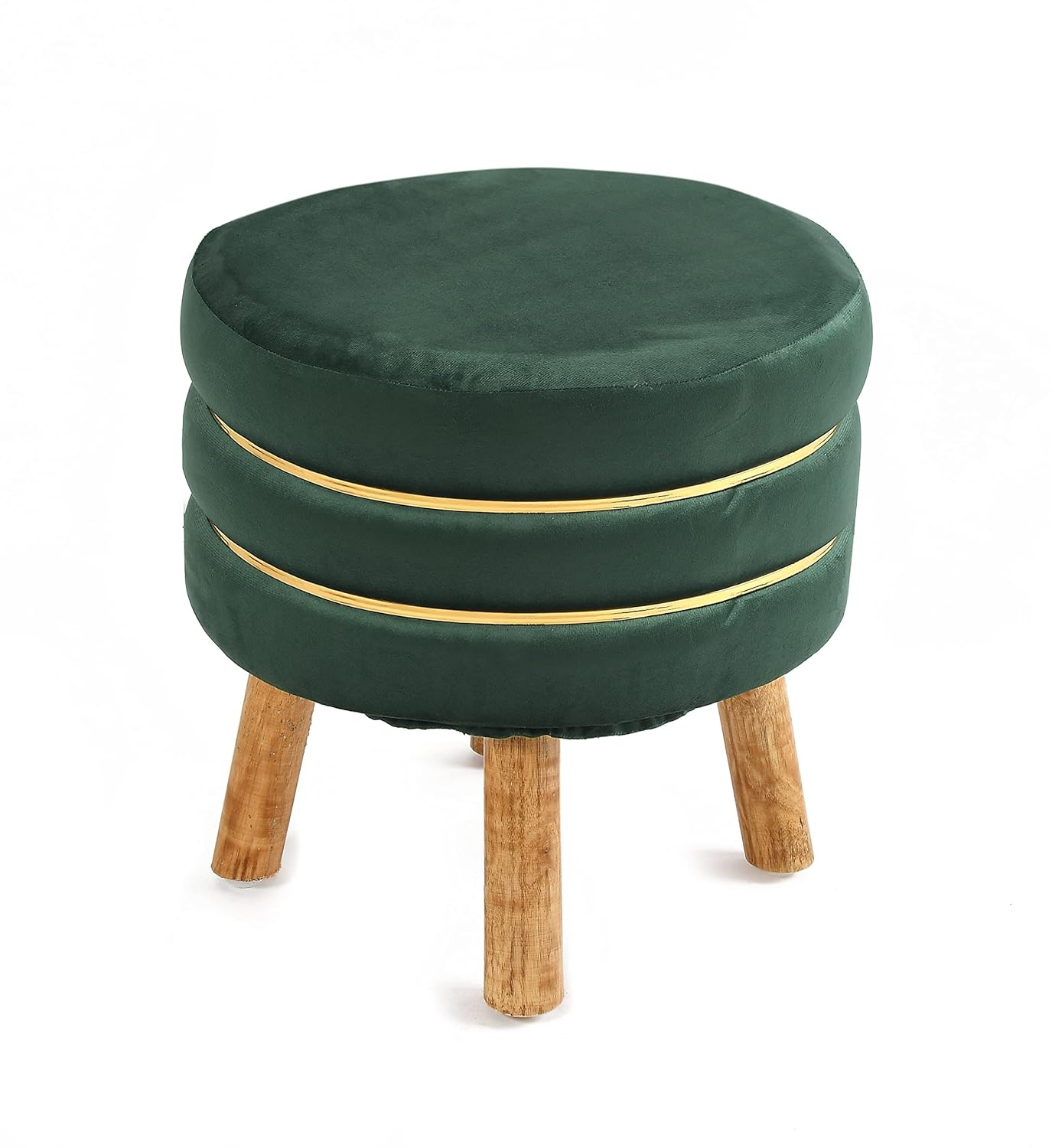 Pouffe for Office, Home Decoration & Dressing Table, 16x16x18 Inch