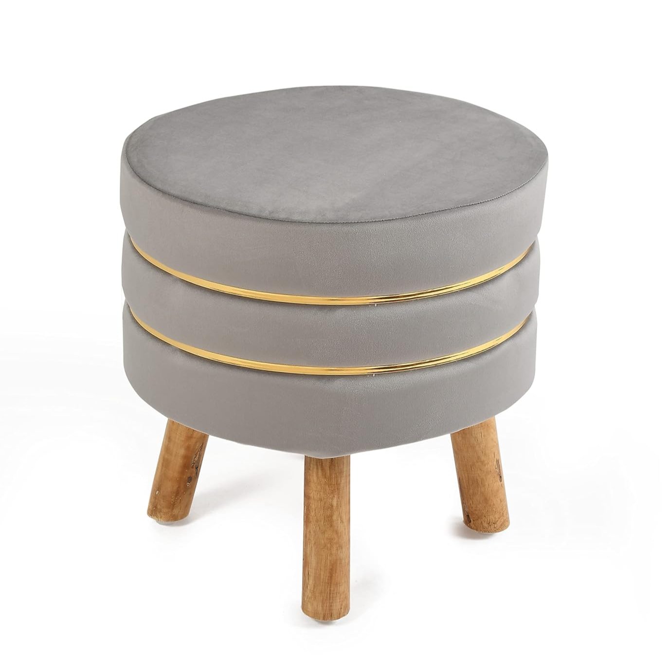 Pouffe for Office, Home Decoration & Dressing Table, 16x16x18 Inch