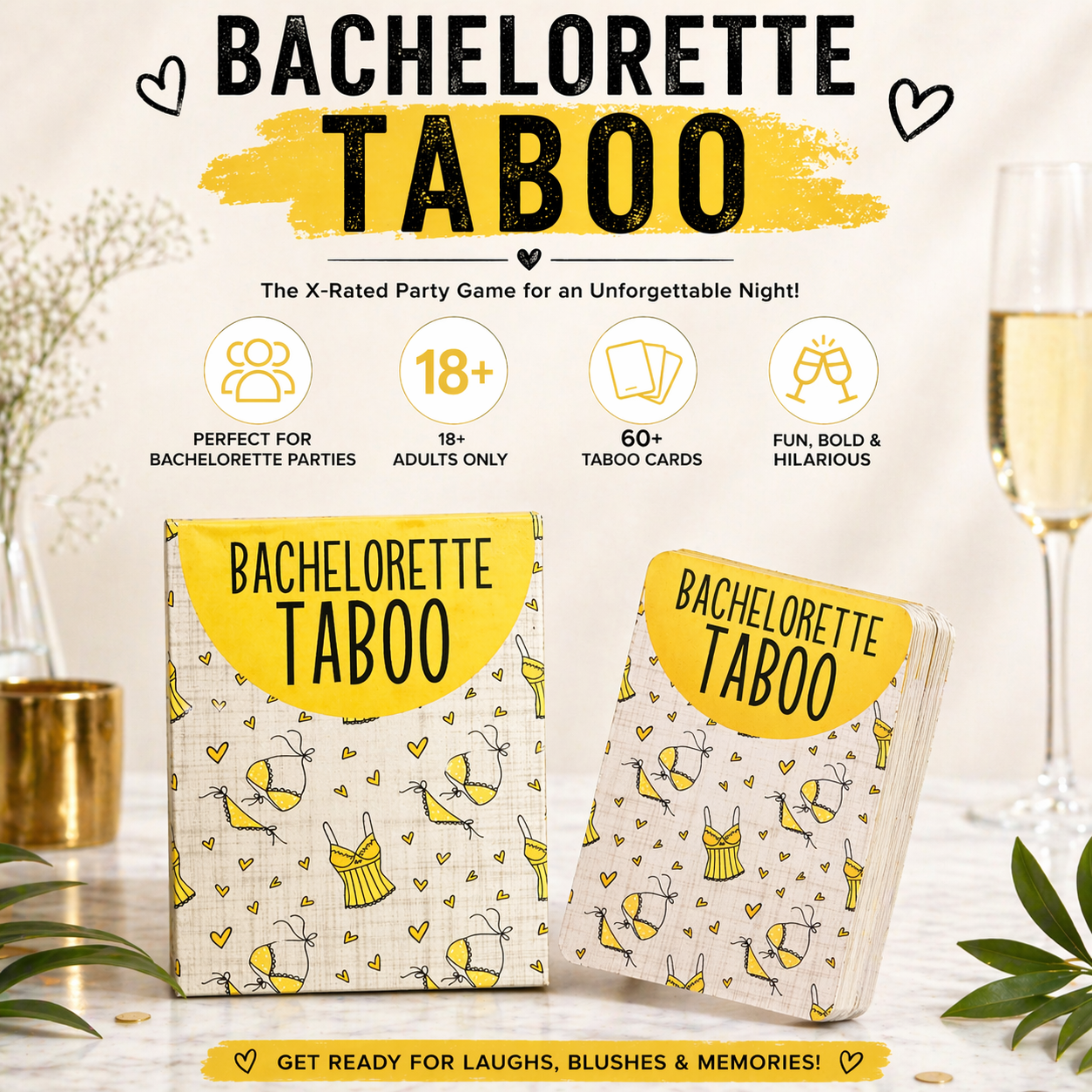 Bachelorette Taboo - A Must-Have for your Girl's Night!