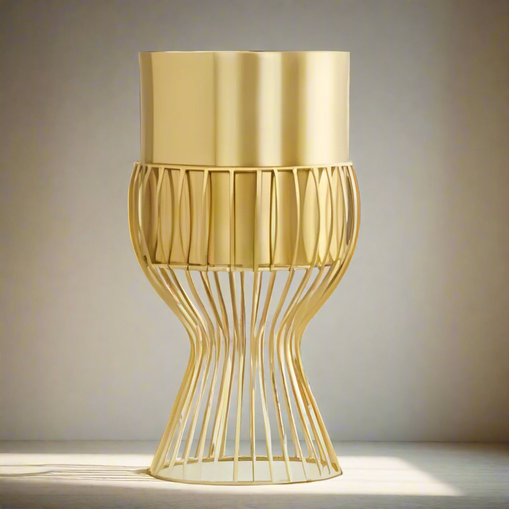 Fiesta Metal Planter with Stand