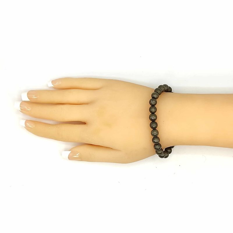 CERTIFIED PYRITE BRACELET - FOR ENERGY,STRENGTH,WILLPOWER AND CONFIDENCE