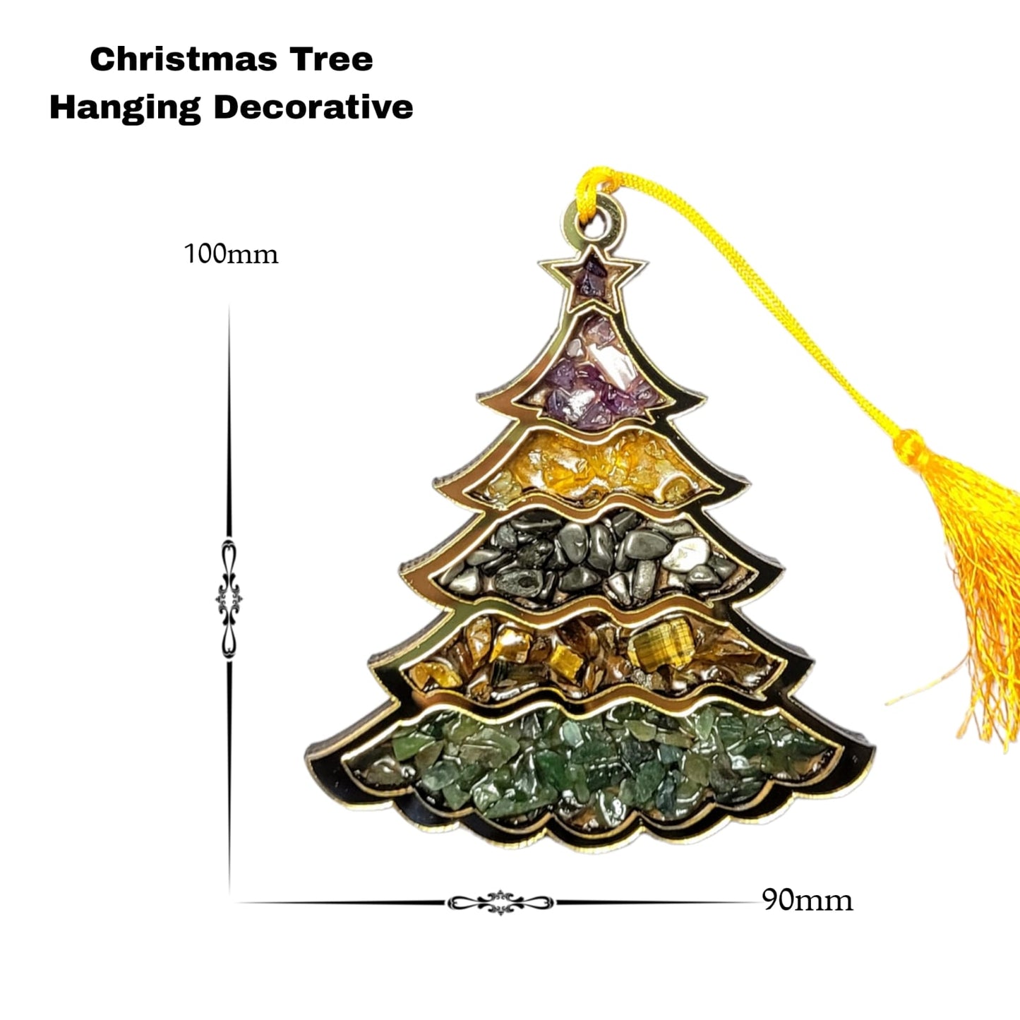 Gemstone Christmas Tree Hanging