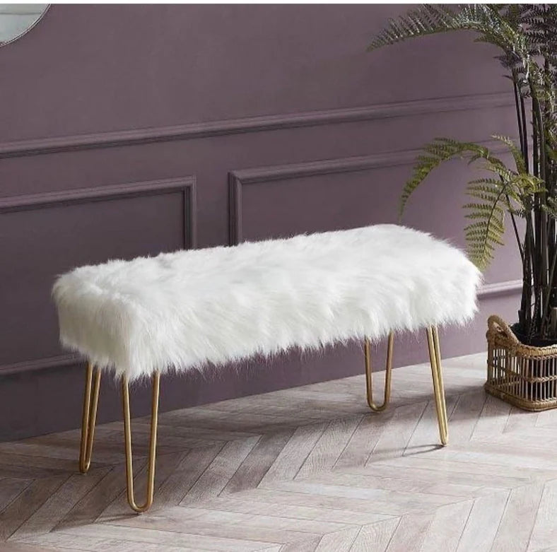 Fur Table - a classy and luxurious vibe to your space!
