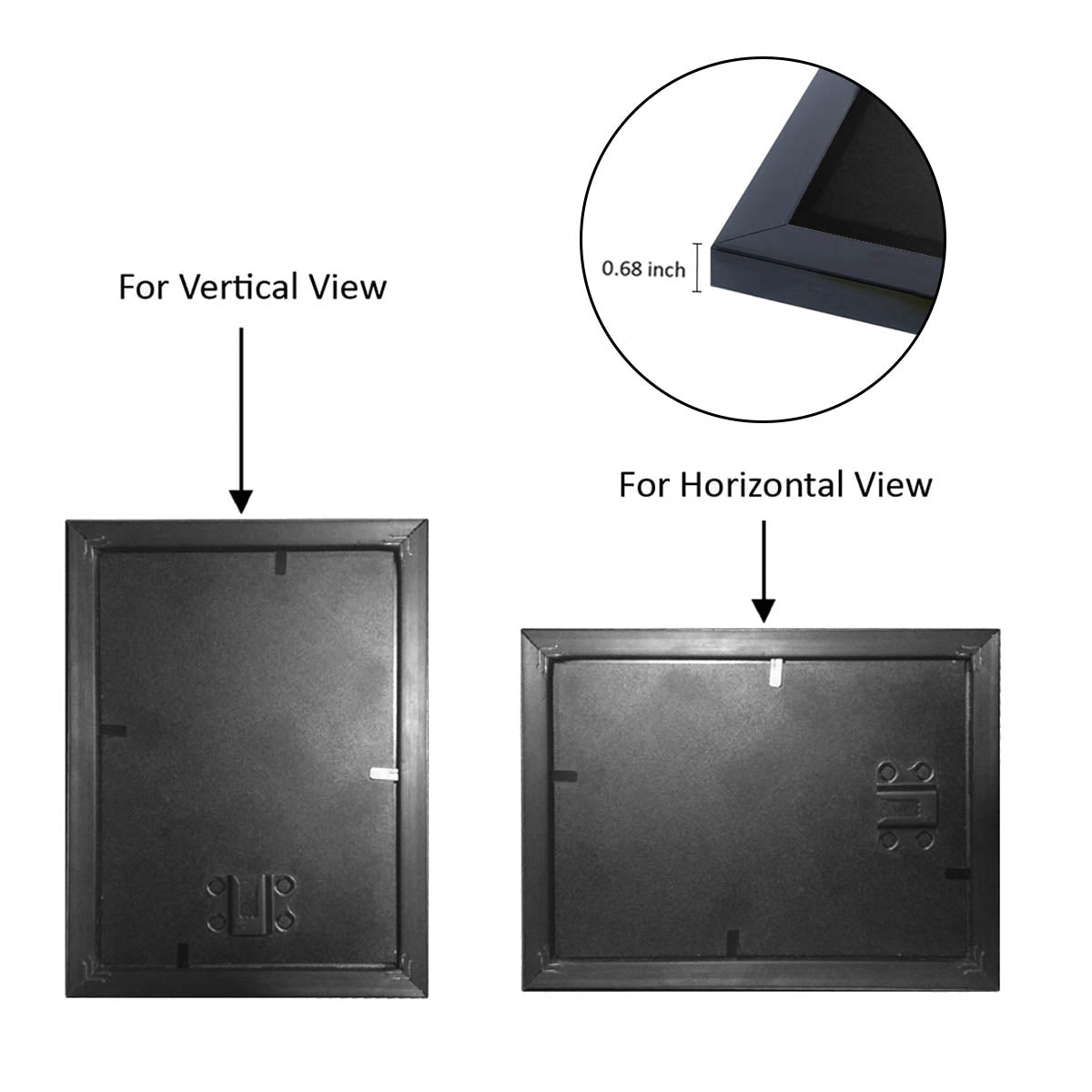 Personalise Wooden Photo Frame - Set of 9