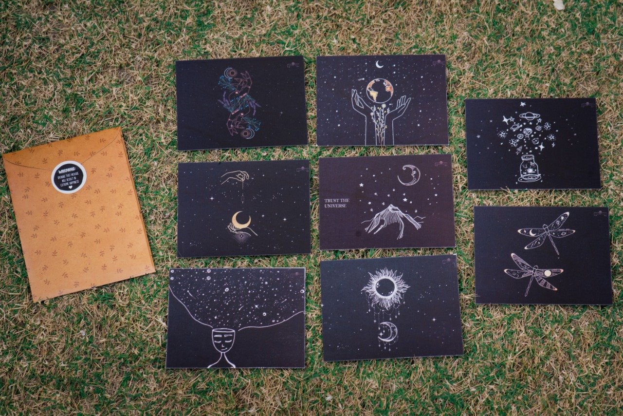 Trust The Universe- Postcards with Depth!