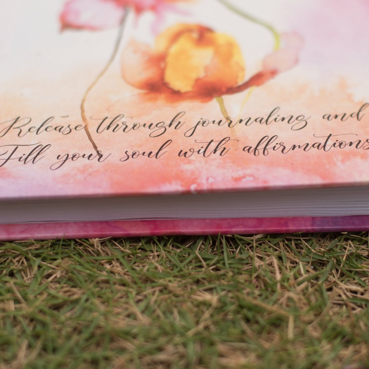 Lighten Up Floral Journal – Blank Pages for Reflection, Memories, and Creative Expression