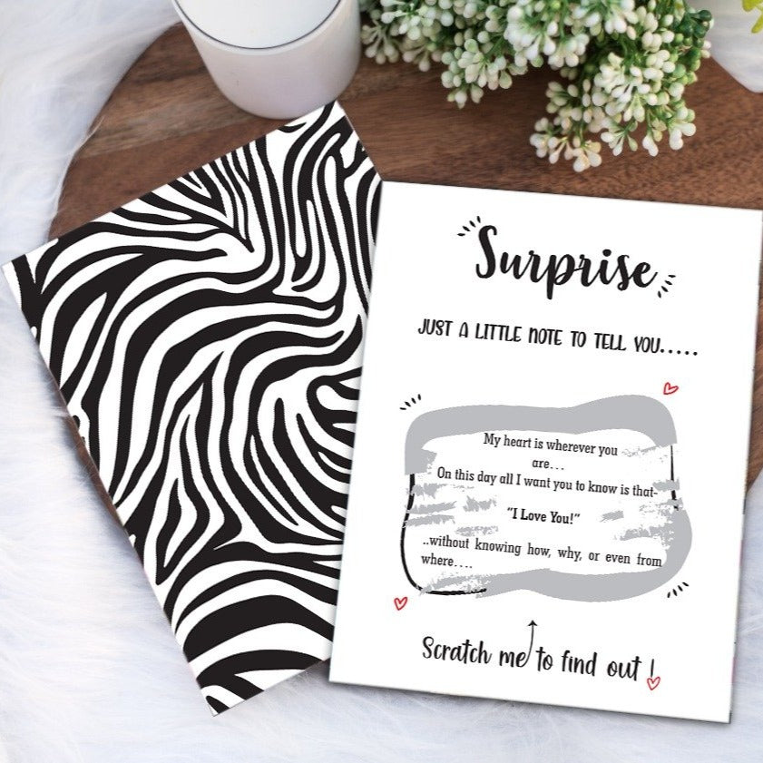 Proposal Scratch Card - Classic Style!