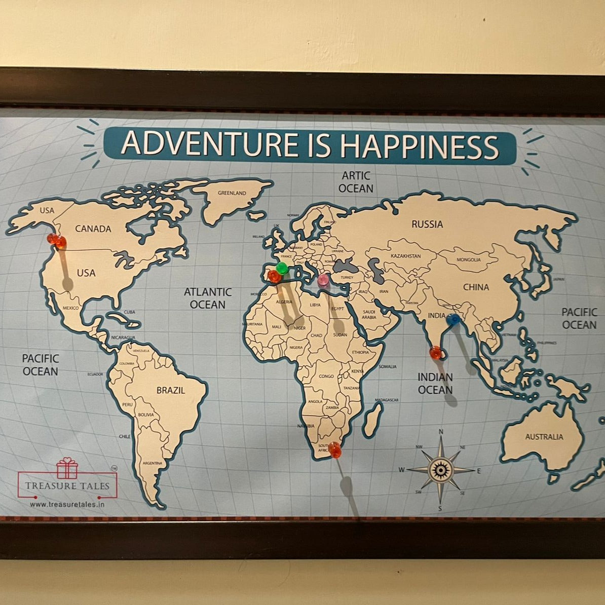 Travel-Lovers Frame | Gift for travel lovers