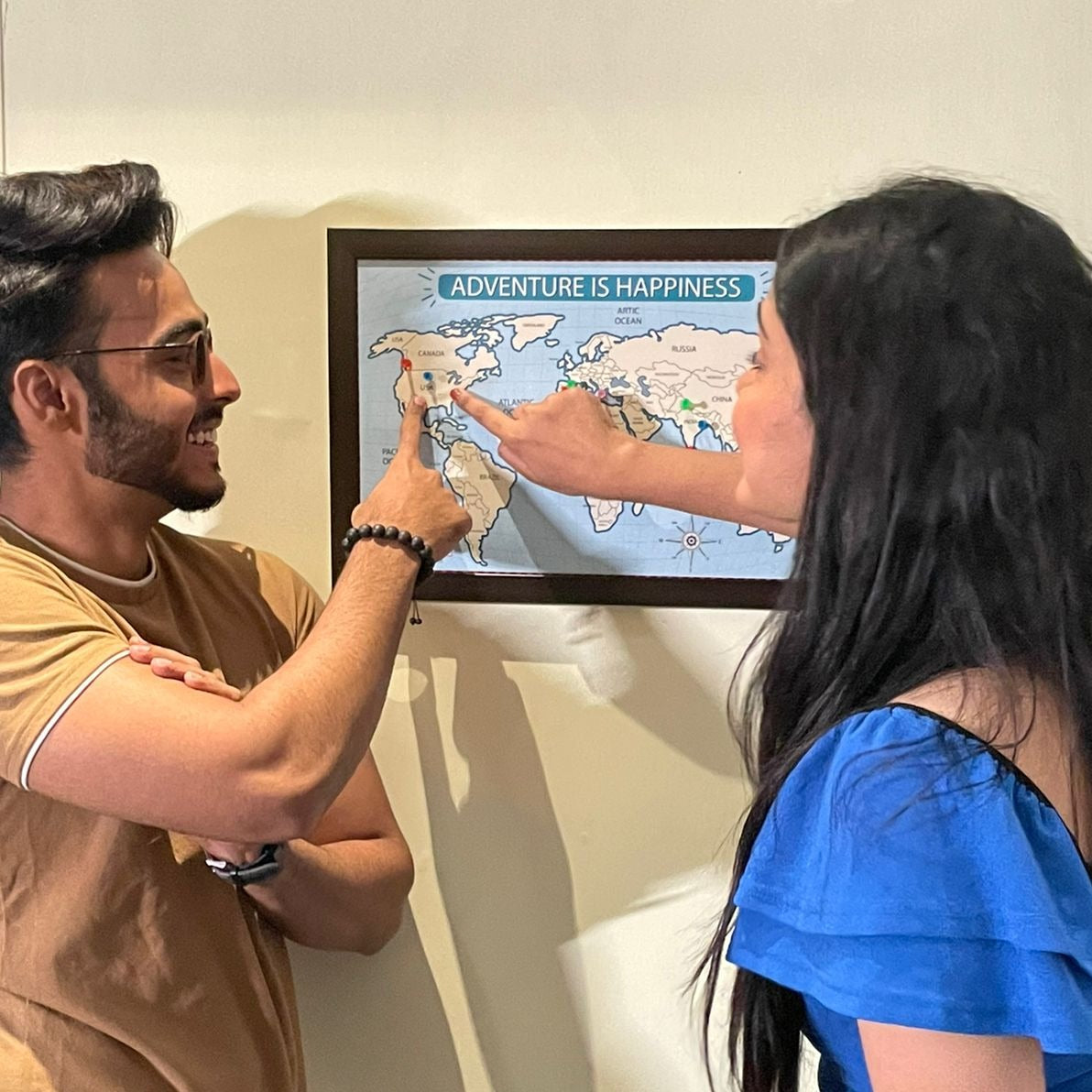 Travel-Lovers Frame | Gift for travel lovers