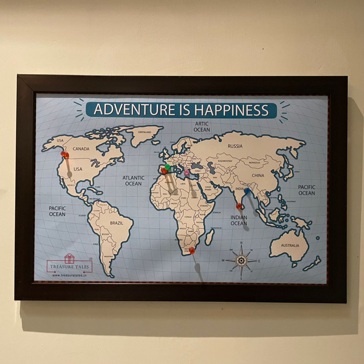 Travel-Lovers Frame | Gift for travel lovers