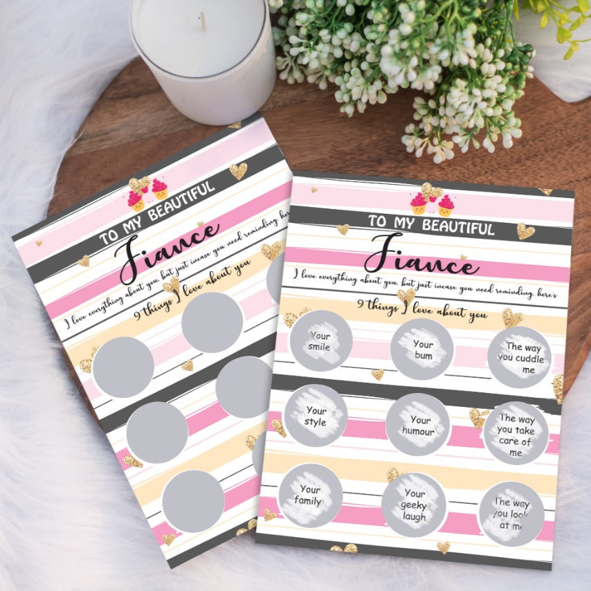 Scratch Card for Fiance