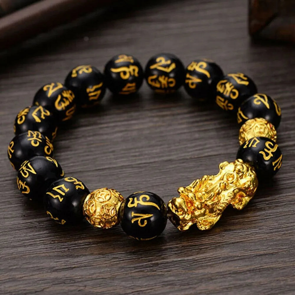 Order Original Feng Shui Black Obsidian Bracelet Online Treasure