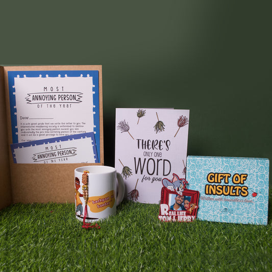 All in One Rakhi Special - Fun Combo for Him!