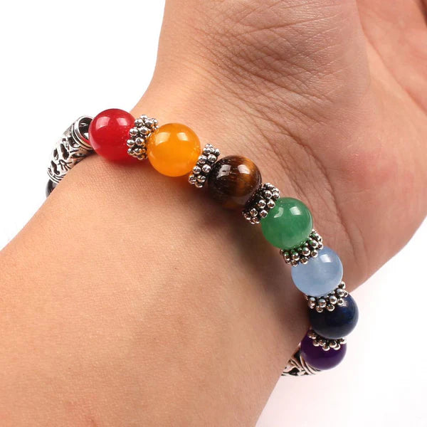 7 Chakra Healing Energy Bracelet – Balance & Align Your Energy!