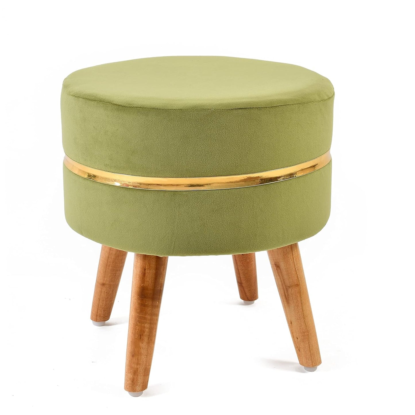 Ring Stool- Set of 2 Ottoman Pouffes Seating Stool for Living Room 16 X 16 X 17 Inches