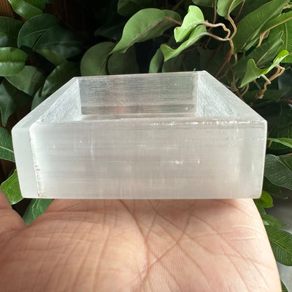 Selenite Charging Tray – Crystal Cleansing & Charging – Reiki Healing Crystal Aura Chakra