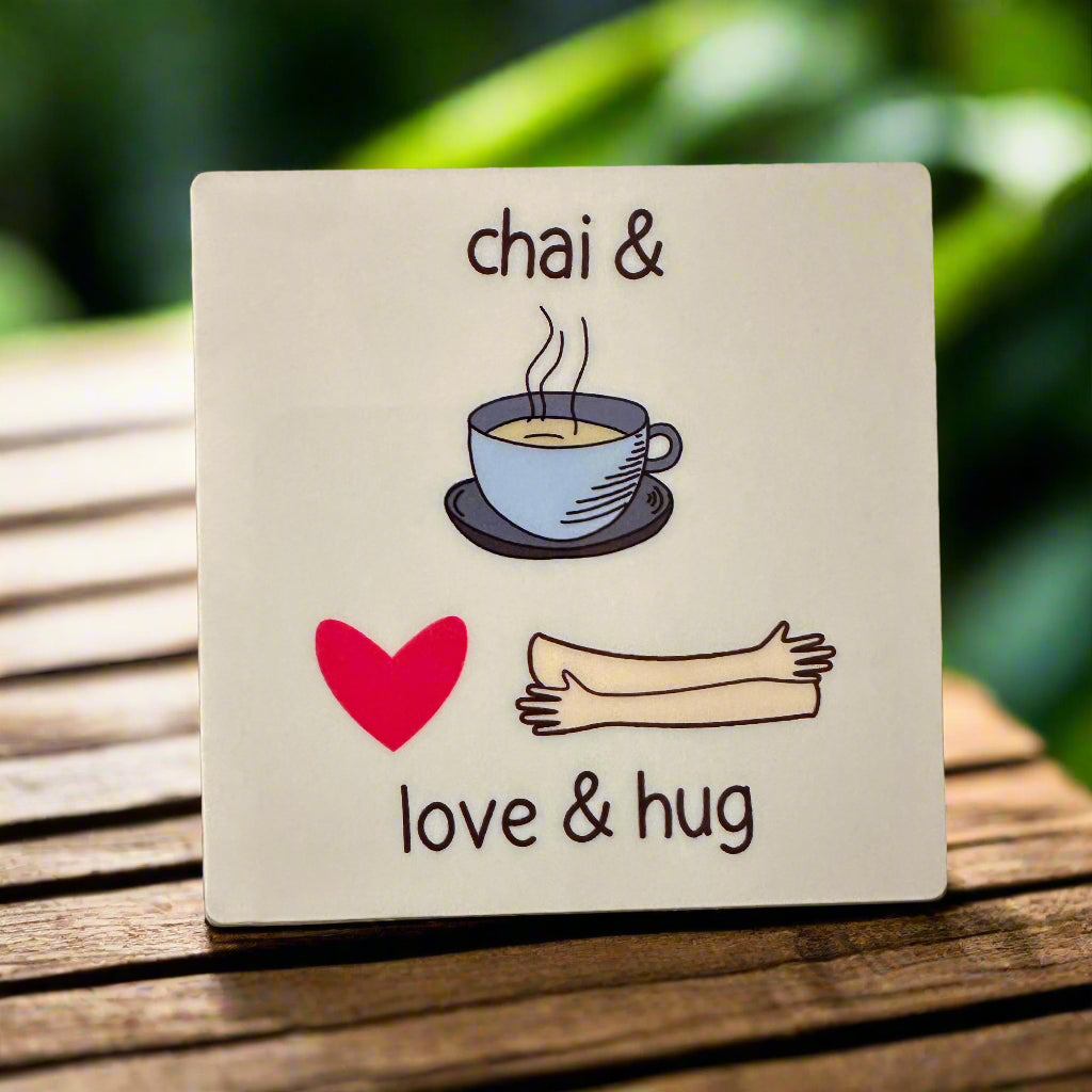 Set of 4 Mom-Themed Coasters – Quirky & Heartfelt Gift for Mothers