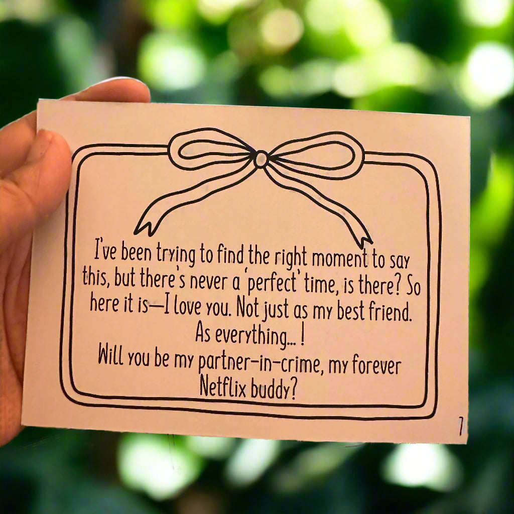 Proposal PLA Cards (for her) – Express Your Love & Feelings to her today!