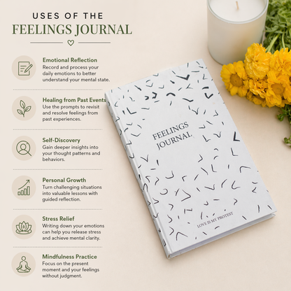 Feelings Journal – Reflect, Heal, and Grow with Mindful Writing