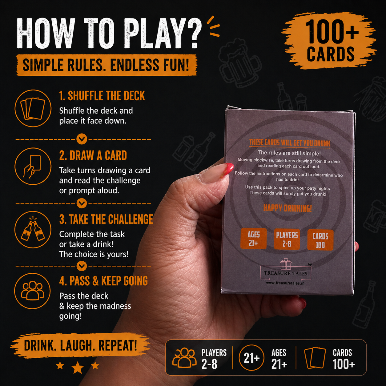 Drink Drank Drunk – Hilarious Party Drinking Game for Ultimate Fun Nights