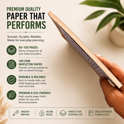 Do The Things To-Do List NotePad – Simplify Tasks and Stay Organized