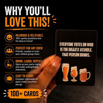 Drink Drank Drunk – Hilarious Party Drinking Game for Ultimate Fun Nights