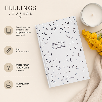 Feelings Journal – Reflect, Heal, and Grow with Mindful Writing