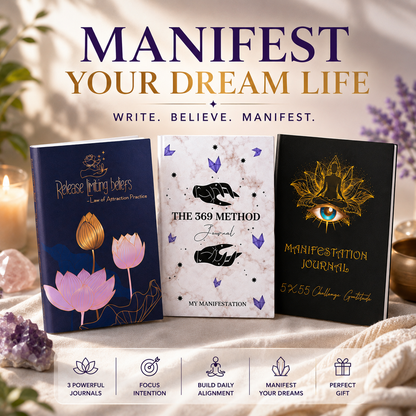 Manifestation Mastery Bundle  – Tools for Abundance, Positivity, and Success!