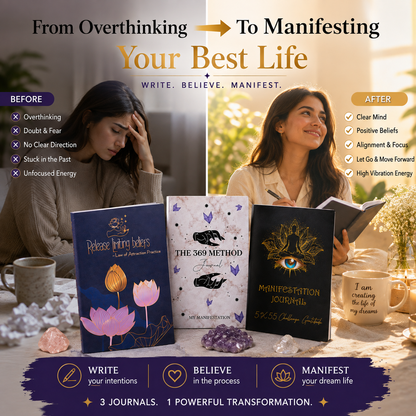 Manifestation Mastery Bundle  – Tools for Abundance, Positivity, and Success!
