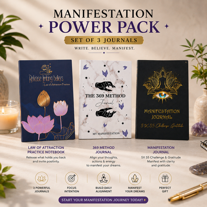 Manifestation Mastery Bundle  – Tools for Abundance, Positivity, and Success!