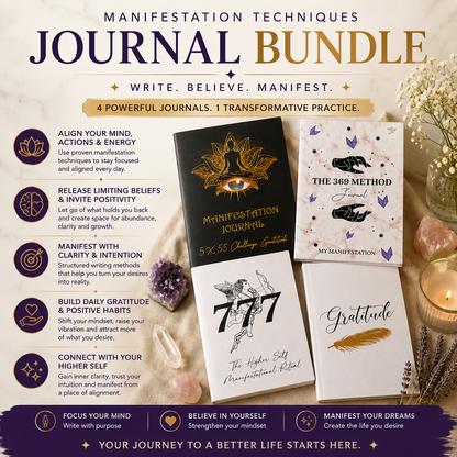 Manifestation Techniques Journal Bundle