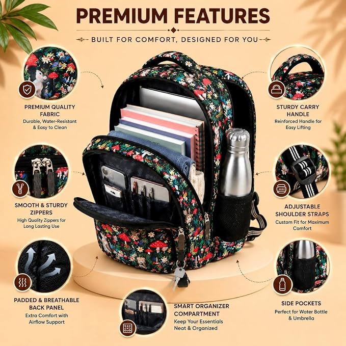 BAG PACK Mushroom Red