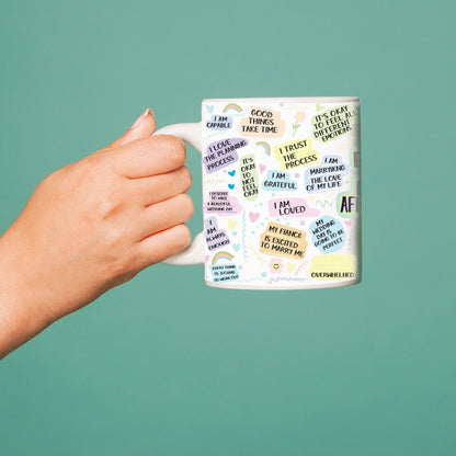 BRIDE TO BE DAILY AFFIRMATIONS MUG