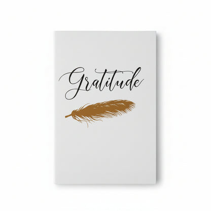 Gratitude Diary (Golden Feather)-For Positivity and Calmness