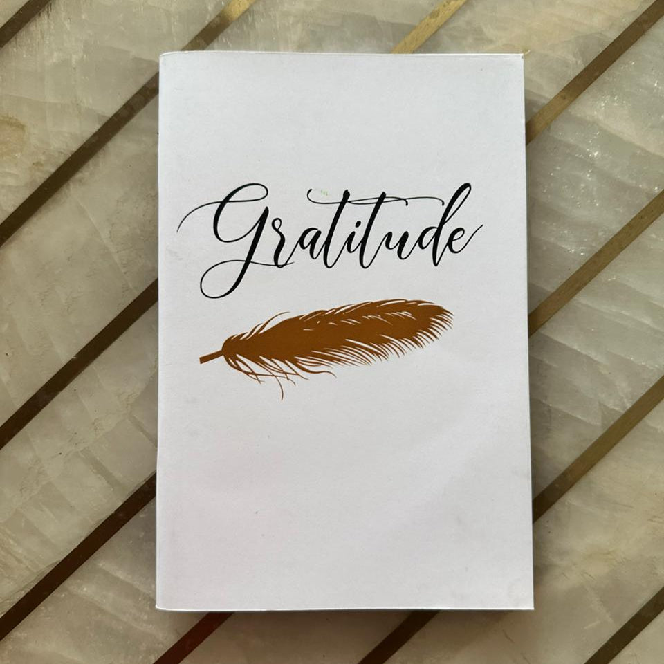 Gratitude Diary (Golden Feather)-For Positivity and Calmness