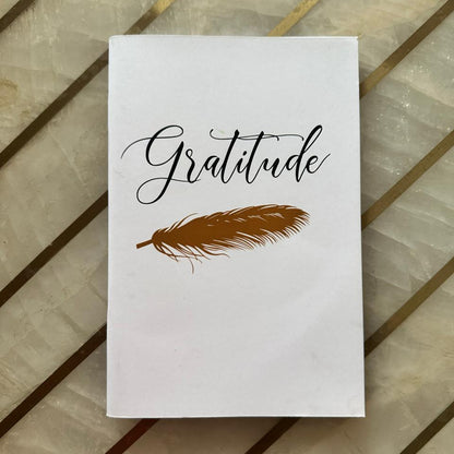 Gratitude Diary (Golden Feather)-For Positivity and Calmness