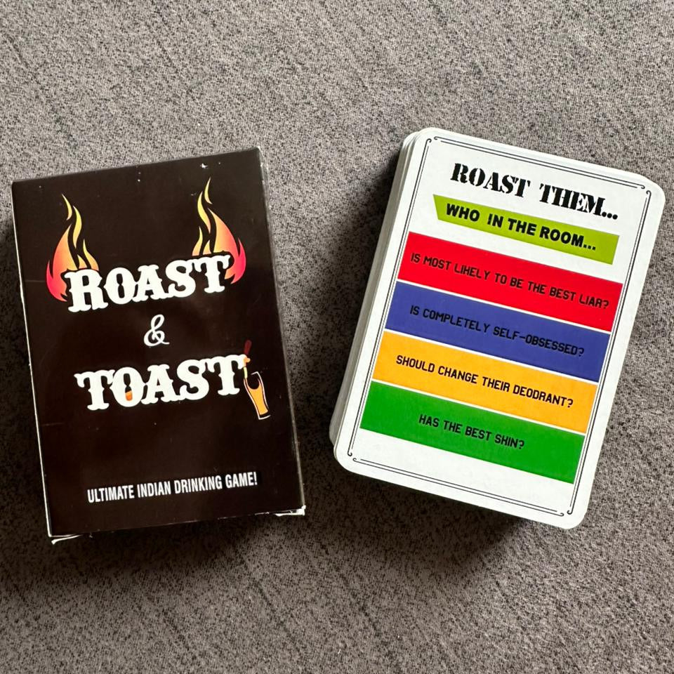 🔥 Roast & Toast – The Ultimate Indian Drinking Game! 🔥