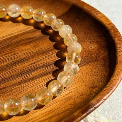 Premium Citrine Bracelet – Solar Plexus Chakra Crystal