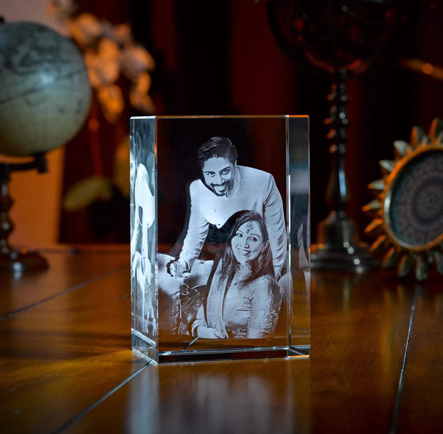 3D Crystal - Personalize Gift of Love