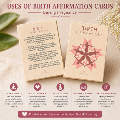 Positive Birth Affirmations- For Our Lovely Mom-To-Be :)