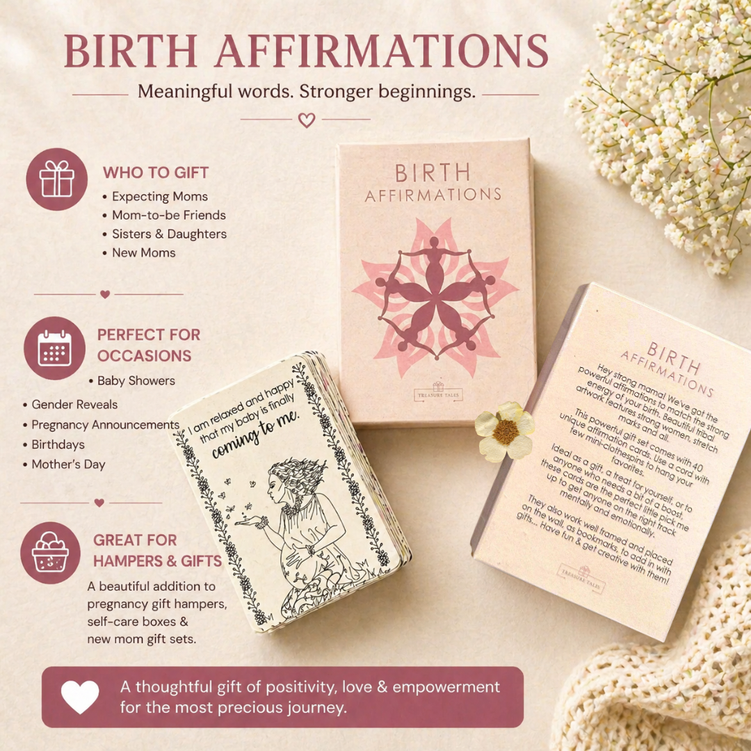 Positive Birth Affirmations- For Our Lovely Mom-To-Be :)