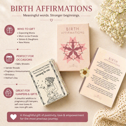 Positive Birth Affirmations- For Our Lovely Mom-To-Be :)