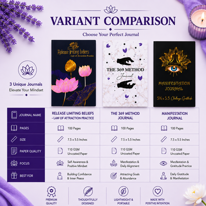 Manifestation Mastery Bundle  – Tools for Abundance, Positivity, and Success!