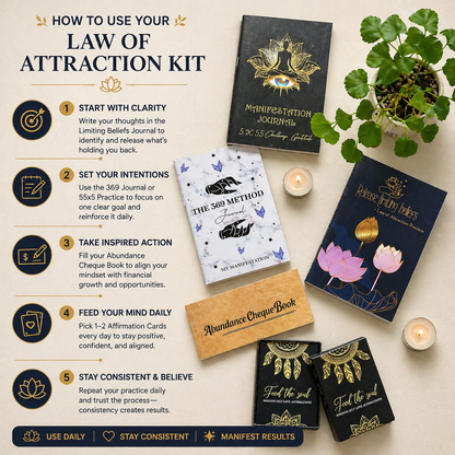 Law of Attraction - Powerful Practice Kit!