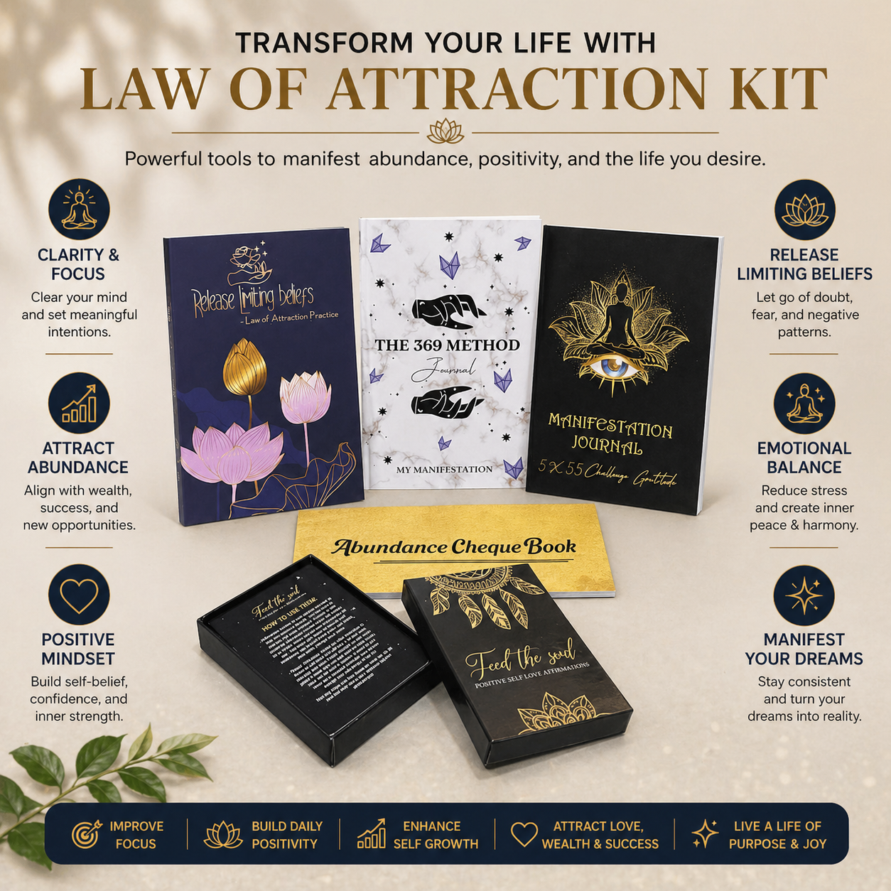 Law of Attraction - Powerful Practice Kit!