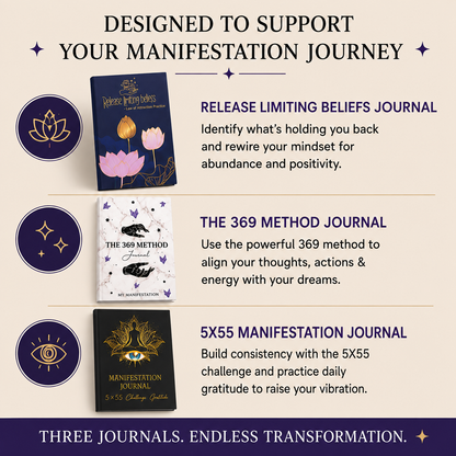 Manifestation Mastery Bundle  – Tools for Abundance, Positivity, and Success!