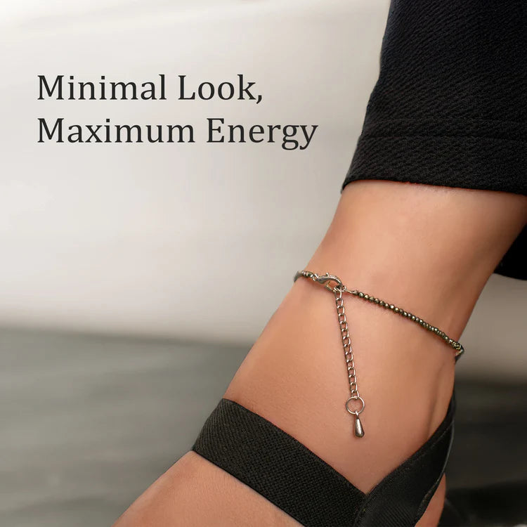 Pyrite Power Anklet- 100% Authentic (BUY 1 GET 1 - LIMITED TIME OFFER)