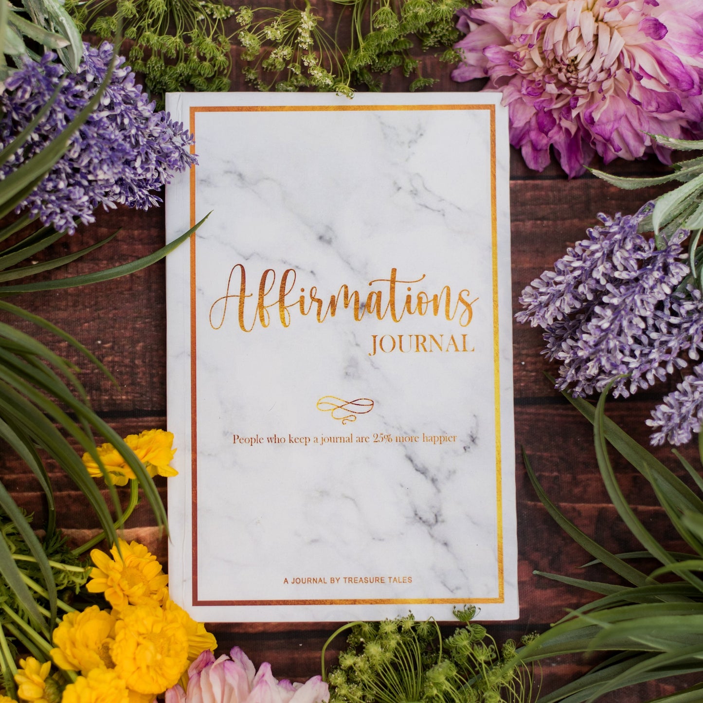 Affirmations Journal – Cultivate Positivity, Self-Love, and Happiness with Daily Practices
