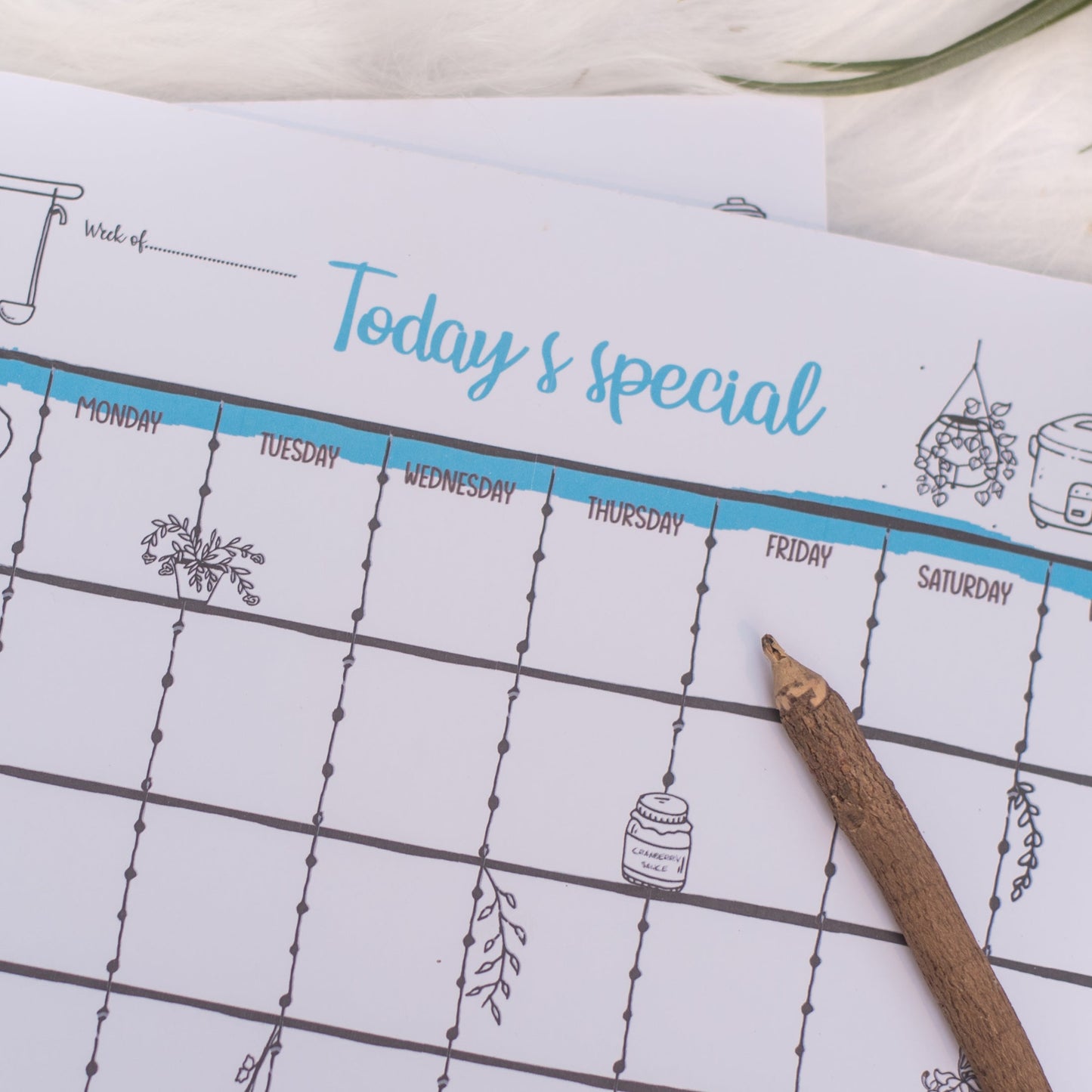 Weekly Meal Planner Pad – Simplify Meal Prep and Stay Organized